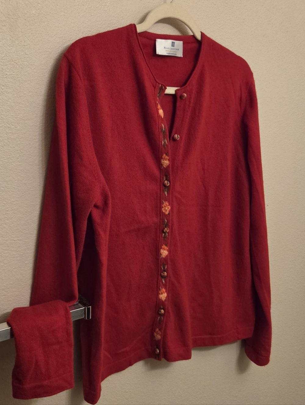 Ballantyne Vintage Cashmere Cardigan Sweater